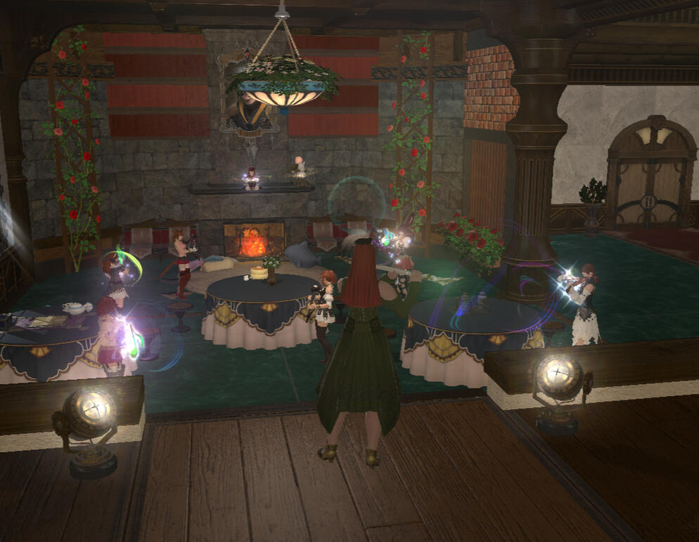 Stage rehairsals for the Lassies